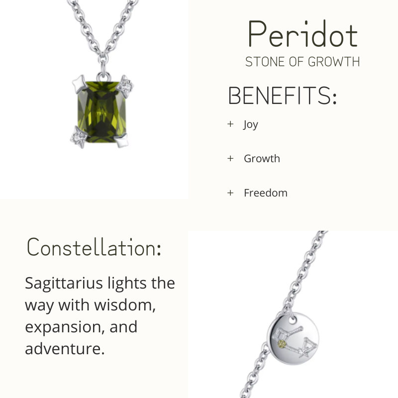 Sagittarius - Peridot
