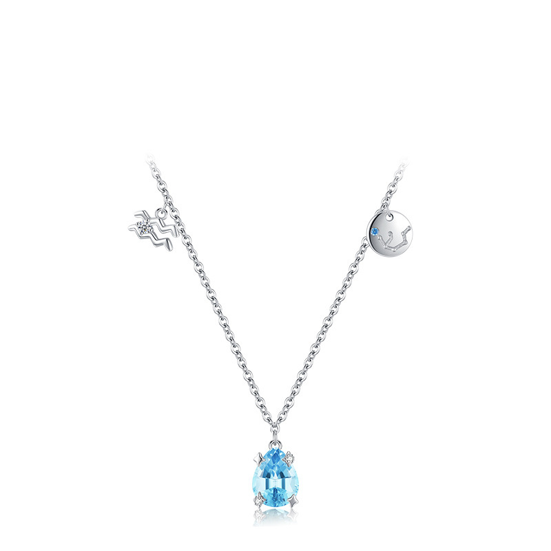 Aquarius - Sky Blue Topaz