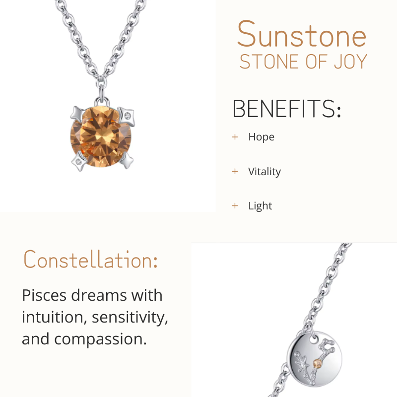 Pisces - Sunstone