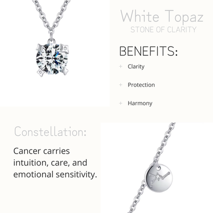 Cancer - White Topaz