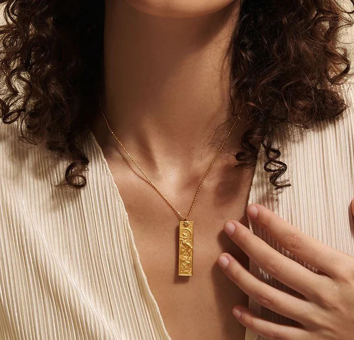 Sagittarius Celestial Bar Necklace