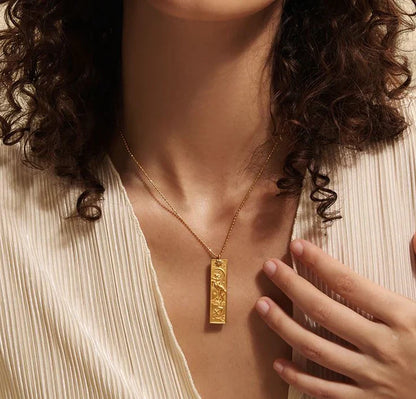 Sagittarius Celestial Bar Necklace