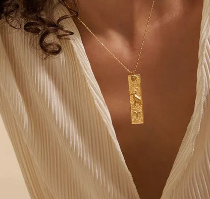 Aries Celestial Bar Necklace